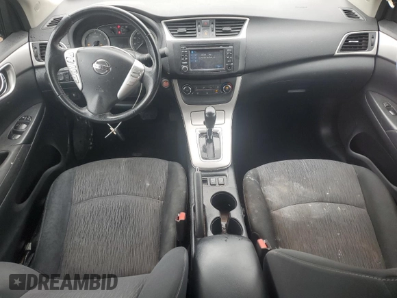 2015 Nissan Sentra SL with VIN 3N1AB7AP8FY294283, listed as a Copart auction lot 55324275 with 123,790 mi miles and Salvage Title. Bid and sale history available at DreamBid. Image 8.