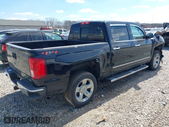 2018 Chevrolet Silverado 1500 LTZ with VIN 3GCUKSEC9JG469059, listed as a IAAI auction lot 41903377 with 140,245 mi miles. Bid and sale history available at carsss.com. Image 4.