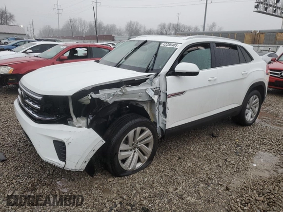 2023 Volkswagen Atlas SE с VIN 1V2JE2CA4PC211196, выставлен на аукционе Copart как лот 42286405 с пробегом Не указан миль и Списание • Salvage title. История ставок и продаж доступна на DreamBid. Изображение 1.