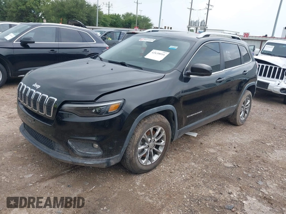 2019 Jeep Cherokee Latitude Plus with VIN 1C4PJLLB4KD176071, listed as a IAAI auction lot 42638016 with 99,401 mi miles and . Bid and sale history available at DreamBid. Image 17.