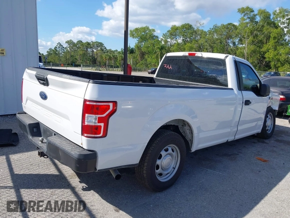 2020 Ford F-150 XL with VIN 1FTMF1CB2LKD11974, listed as a IAAI auction lot 41523698 with 123,187 mi miles and . Bid and sale history available at carsss.com. Image 4.