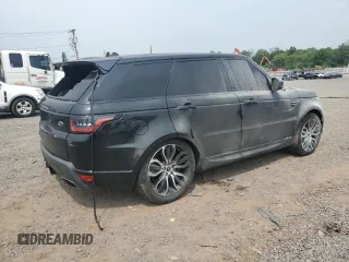 2022 Land Rover Range Rover Sport HSE Silver Edition with VIN SALWR2SU8NA218435, listed as a Copart auction lot 61110485 with 35,416 mi miles and Salvage title. Bid and sale history available at DreamBid. Image 3.