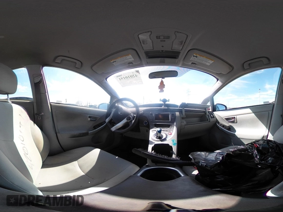 2015 Toyota Prius Four with VIN JTDKN3DU6F0476707, listed as a IAAI auction lot 42010191 with 158,071 mi miles. Bid and sale history available at carsss.com. Image 19.