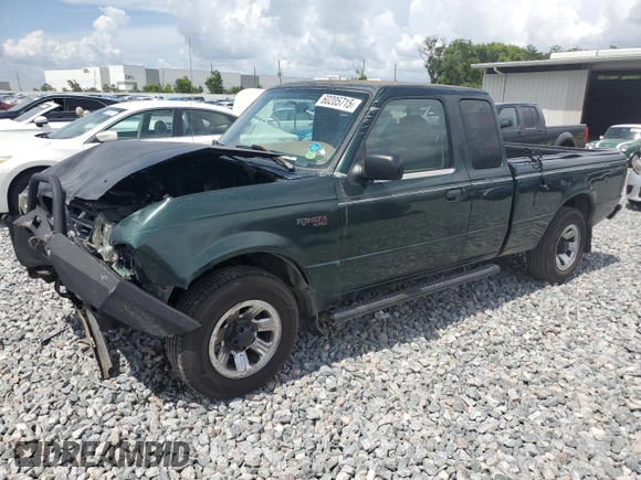 2002 Ford Ranger XLT Appearance with VIN 1FTYR44E42TA32828, listed as a Copart auction lot 60205715 with 290,846 mi miles and Salvage title. Bid and sale history available at DreamBid. Image 1.