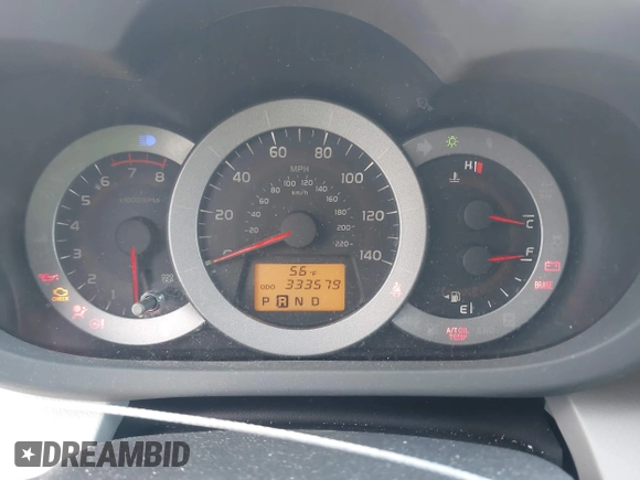 2012 Toyota RAV4 with VIN 2T3BF4DVXCW225336, listed as a IAAI auction lot 41859861 with 333,579 mi miles. Bid and sale history available at carsss.com. Image 7.
