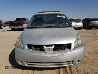 2005 Nissan Quest SL with VIN 5N1BV28U15N125429, listed as a Copart auction lot 75954324 with 0 mi miles and Clean Title. Bid and sale history available at carsss.com. Image 5.