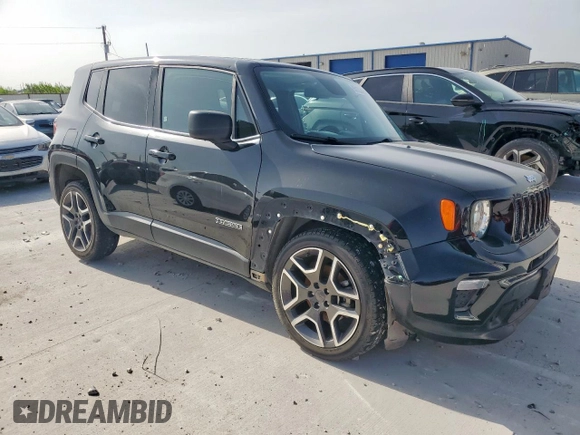 2020 Jeep Renegade Sport with VIN ZACNJAAB2LPL71956, listed as a Copart auction lot 65133485 with 102,103 mi miles and Salvage title. Bid and sale history available at DreamBid. Image 4.