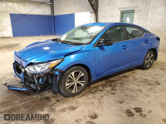 2021 Nissan Sentra SV z VIN 3N1AB8CV5MY232368, wystawiony jako Copart lot #53652085 z przebiegiem 75 849 mil mil oraz Czysty tytuł • Clean title. Historia ofert i sprzedaży dostępna na DreamBid. Obrazek 1.