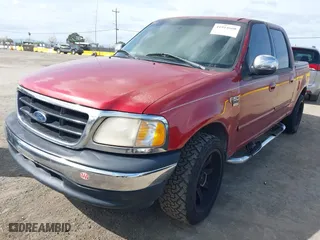 2001 Ford F-150 SuperCrew XLT with VIN 1FTRW07L71KD64069, listed as a IAAI auction lot 41914660 with 1 mi miles. Bid and sale history available at carsss.com. Image 2.