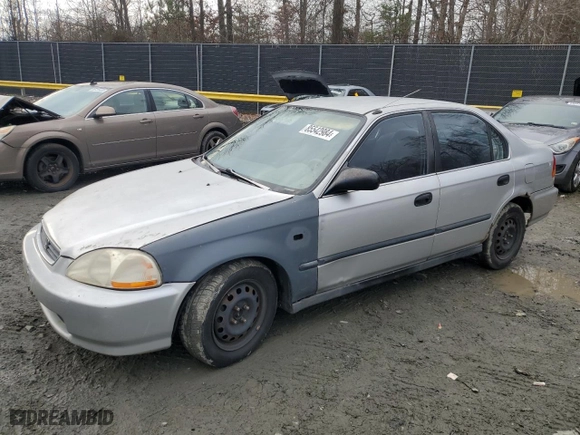 1996 Honda Civic LX "O" w/Air with VIN 2HGEJ6678TH532897, listed as a Copart auction lot 85542984 with 325,764 mi miles and Salvage Title. Bid and sale history available at carsss.com. Image 1.