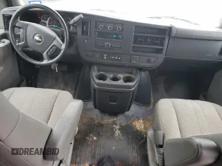 2020 Chevrolet Express Cargo Van with VIN 1GCWGAFP3L1254185, listed as a Copart auction lot 43260375 with 59,636 mi miles and Clean Title. Bid and sale history available at carsss.com. Image 8.