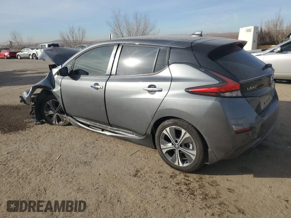 2019 Nissan LEAF SV z VIN 1N4AZ1CP4KC303346, wystawiony jako Copart lot #85341074 z przebiegiem 57 334 mil mil oraz Szkoda całkowita • Salvage title. Historia ofert i sprzedaży dostępna na DreamBid. Obrazek 2.