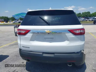 2021 Chevrolet Traverse LS with VIN 1GNERFKWXMJ201136, listed as a IAAI auction lot 42254422 with 50,663 mi miles and . Bid and sale history available at DreamBid. Image 17.