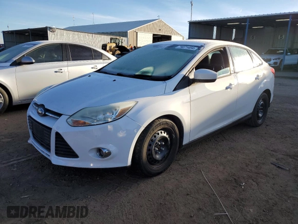 2012 Ford Focus SE with VIN 1FAHP3F26CL169800, listed as a Copart auction lot 76075154 with 167,626 mi miles and Clean title. Bid and sale history available at DreamBid. Image 1.