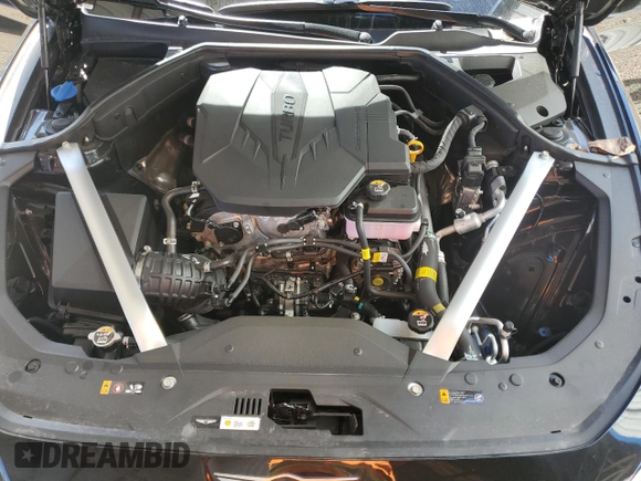 2025 Genesis G70 2.5T with VIN KMTG34SC4SU149867, listed as a Copart auction lot 85691544 with 2,338 mi miles and Clean Title. Bid and sale history available at DreamBid. Image 11.