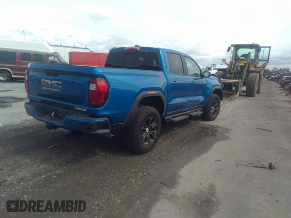 2023 GMC Canyon 2WD Elevation with VIN 1GTP5BEK7P1131310, listed as a IAAI auction lot 41473478 with 1 mi miles. Bid and sale history available at carsss.com. Image 4.