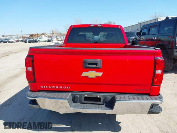 2018 Chevrolet Silverado 1500 Work Truck with VIN 1GCRCNEH8JZ242655, listed as a IAAI auction lot 41783027 with 142,415 mi miles. Bid and sale history available at carsss.com. Image 16.