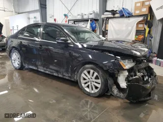 2017 Volkswagen Jetta 1.4T SE with VIN 3VWDB7AJ1HM387207, listed as a Copart auction lot 52557655 with 164,013 mi miles and Salvage Title. Bid and sale history available at carsss.com. Image 4.