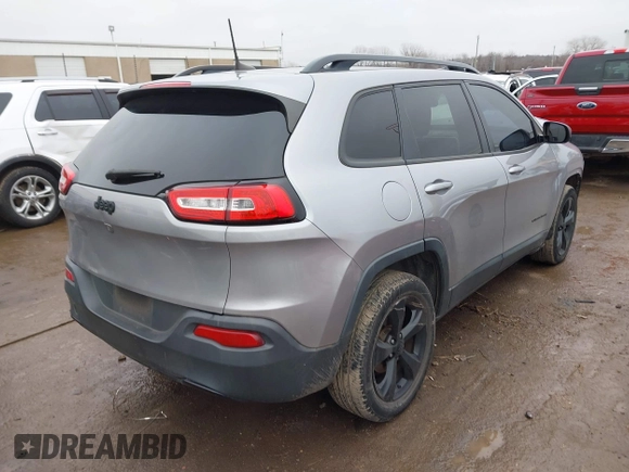 2018 Jeep Cherokee Latitude with VIN 1C4PJLCB3JD518768, listed as a IAAI auction lot 41421907 with 81,164 mi miles and . Bid and sale history available at DreamBid. Image 4.