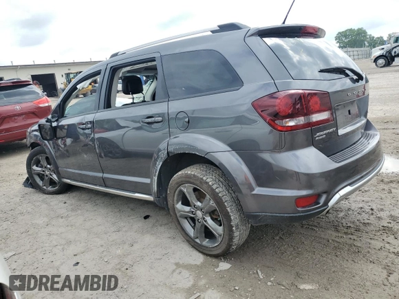 2015 Dodge Journey Crossroad with VIN 3C4PDDGG7FT633491, listed as a Copart auction lot 59751435 with Not provided miles and Salvage title. Bid and sale history available at DreamBid. Image 2.
