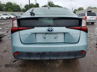2019 Toyota Prius LE z VIN JTDL9RFU7K3001908, wystawiony jako Copart lot #58657625 z przebiegiem 25 300 mil mil oraz Szkoda całkowita • Salvage title. Historia ofert i sprzedaży dostępna na DreamBid. Obrazek 6.