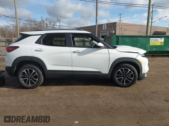 2024 Chevrolet TrailBlazer LT with VIN KL79MPSL2RB180818, listed as a IAAI auction lot 41870020 with 7,622 mi miles and . Bid and sale history available at DreamBid. Image 13.