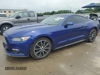 2016 Ford Mustang EcoBoost with VIN 1FA6P8TH7G5242101, listed as a Copart auction lot 55038955 with 156,520 mi miles and Salvage title. Bid and sale history available at DreamBid. Image 1.
