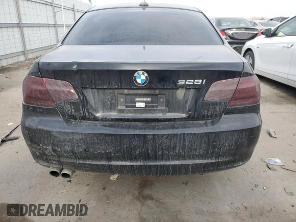 2011 BMW 3 Series 328i with VIN WBAKE3C54BE441717, listed as a Copart auction lot 43655415 with 149,916 mi miles and Salvage Title. Bid and sale history available at carsss.com. Image 6.