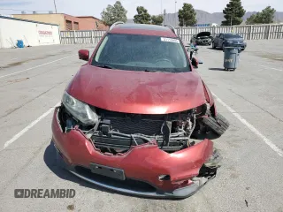 2016 Nissan Rogue SL with VIN 5N1AT2MT1GC730869, listed as a Copart auction lot 51115805 with 128,679 mi miles and Salvage Title. Bid and sale history available at DreamBid. Image 5.