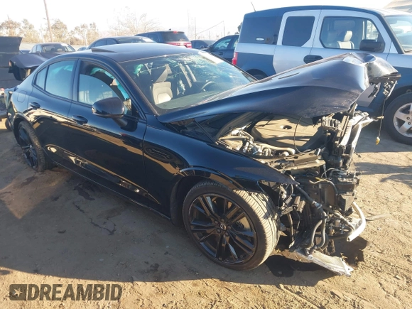 2024 Volvo S60 Plus Black Edition with VIN 7JRH60FH9RG311382, listed as a IAAI auction lot 41297866 with 12,805 mi miles and . Bid and sale history available at DreamBid. Image 1.
