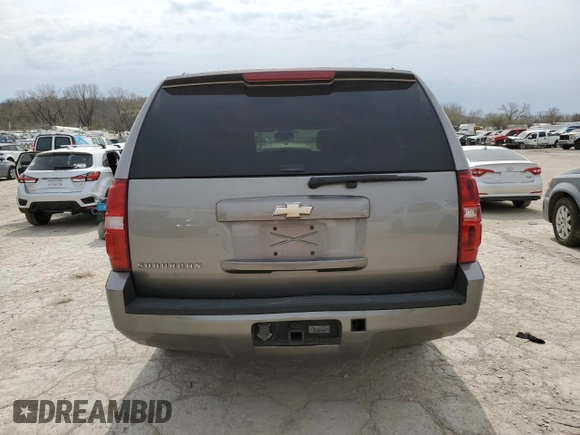2008 Chevrolet Suburban LT w/2LT with VIN 3GNFC16J78G165629, listed as a Copart auction lot 49890455 with 146,796 mi miles and Salvage Title. Bid and sale history available at carsss.com. Image 6.