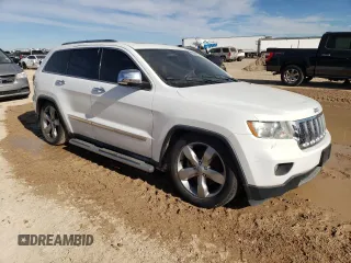 2013 Jeep Grand Cherokee Overland with VIN 1C4RJFCT2DC650336, listed as a Copart auction lot 83830304 with 129,858 mi miles and Clean Title. Bid and sale history available at carsss.com. Image 4.