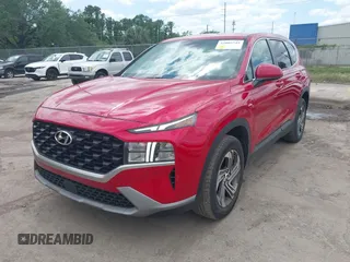 2022 Hyundai Santa Fe SE with VIN 5NMS14AJ6NH376410, listed as a IAAI auction lot 42005742 with 46,414 mi miles and . Bid and sale history available at DreamBid. Image 17.