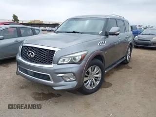 2015 Infiniti QX80 with VIN JN8AZ2NE9F9086475, listed as a IAAI auction lot 42783811 with 114,053 mi miles and . Bid and sale history available at DreamBid. Image 17.