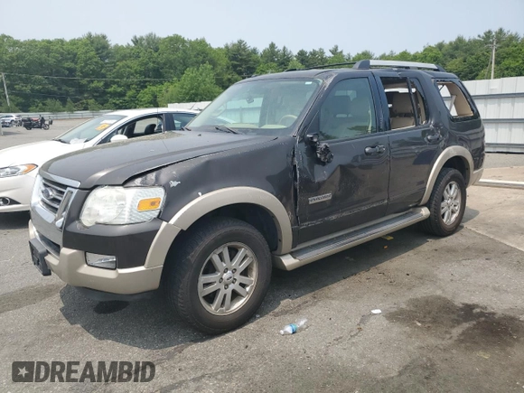 2006 Ford Explorer Eddie Bauer with VIN 1FMEU74E86UB52291, listed as a Copart auction lot 59414305 with 111,117 mi miles and Salvage title. Bid and sale history available at DreamBid. Image 1.