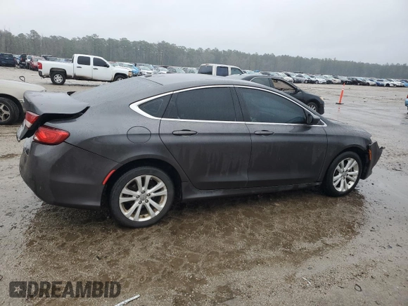 2015 Chrysler 200 Limited with VIN 1C3CCCAB6FN628585, listed as a Copart auction lot 48547435 with 182,863 mi miles and Salvage Title. Bid and sale history available at carsss.com. Image 3.