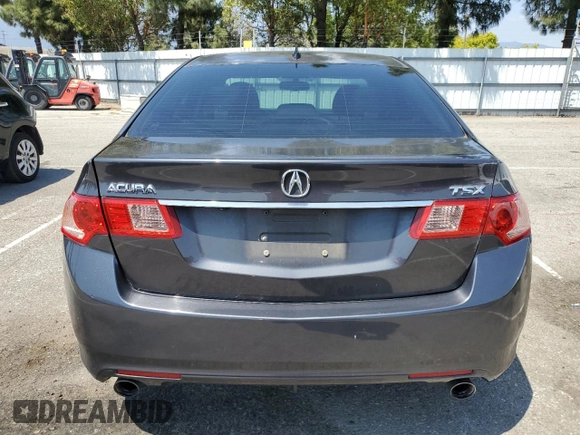 2012 Acura TSX Technology with VIN JH4CU2F62CC020728, listed as a Copart auction lot 54887045 with 66,977 mi miles and Salvage title. Bid and sale history available at DreamBid. Image 6.