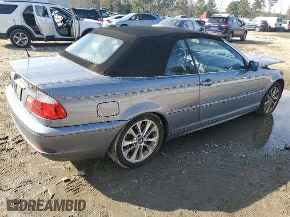 2006 BMW 3 Series 330Ci with VIN WBABW534X6PJ97811, listed as a Copart auction lot 46282155 with 232,354 mi miles and Clean Title. Bid and sale history available at carsss.com. Image 3.