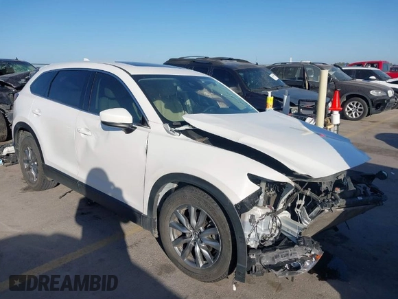 2018 Mazda CX-9 Touring with VIN JM3TCACY1J0216721, listed as a IAAI auction lot 41817553 with 77,669 mi miles. Bid and sale history available at carsss.com. Image 1.
