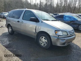 2001 Toyota Sienna LE with VIN 4T3ZF13CX1U361167, listed as a Copart auction lot 51608215 with 291,581 mi miles and Clean Title. Bid and sale history available at carsss.com. Image 4.