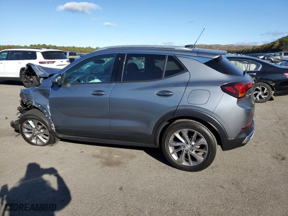 2022 Buick Encore GX Essence with VIN KL4MMGSL1NB116576, listed as a Copart auction lot 74725344 with 23,616 mi miles and Salvage Title. Bid and sale history available at carsss.com. Image 2.
