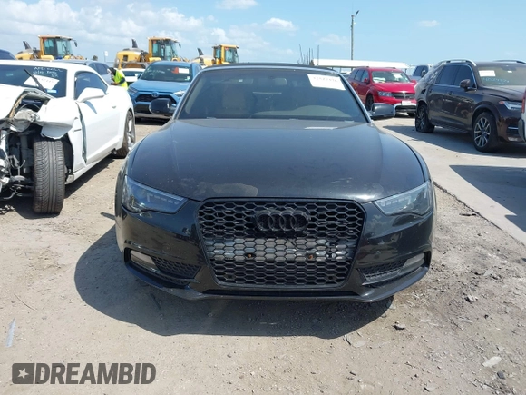 2014 Audi A5 Premium with VIN WAUAFAFH1EN003325, listed as a IAAI auction lot 42527376 with 72,644 mi miles and . Bid and sale history available at DreamBid. Image 12.