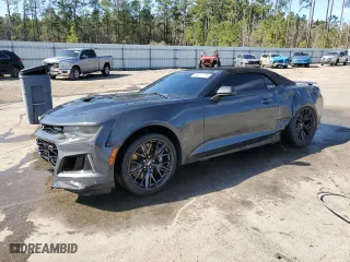 2018 Chevrolet Camaro ZL1 with VIN 1G1FJ3D66J0169568, listed as a Copart auction lot 46657185 with 36,198 mi miles and Salvage Title. Bid and sale history available at carsss.com. Image 1.