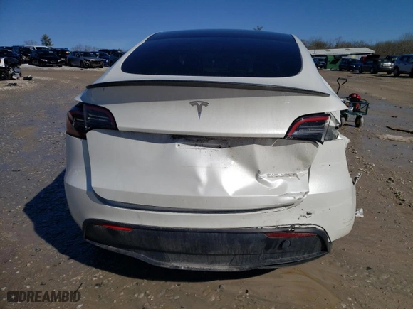 2023 Tesla Model Y Performance with VIN 7SAYGDEF6PF785870, listed as a Copart auction lot 46524285 with 24,283 mi miles and Salvage Title. Bid and sale history available at carsss.com. Image 6.