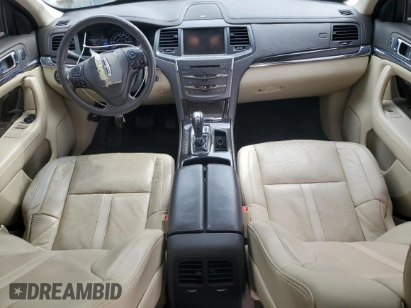 2014 Lincoln MKS with VIN 1LNHL9DK4EG611721, listed as a Copart auction lot 48200765 with 92,671 mi miles and Salvage Title. Bid and sale history available at carsss.com. Image 8.