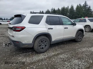 2023 Honda Pilot TrailSport with VIN 5FNYG1H64PB034788, listed as a Copart auction lot 87925275 with 17,167 mi miles and Salvage Title. Bid and sale history available at carsss.com. Image 3.