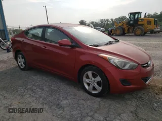 2011 Hyundai Elantra GLS with VIN KMHDH4AE1BU098653, listed as a Copart auction lot 61026235 with 142,046 mi miles and Clean title. Bid and sale history available at DreamBid. Image 4.
