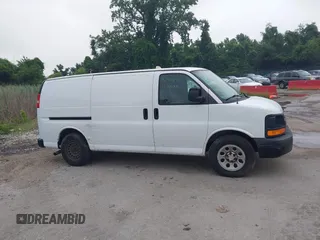 2013 Chevrolet Express Cargo with VIN 1GCSGAFX4D1158758, listed as a IAAI auction lot 42500173 with 235,408 mi miles and . Bid and sale history available at DreamBid. Image 13.