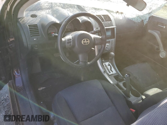 2008 Scion tC Spec with VIN JTKDE167780224285, listed as a Copart auction lot 52392335 with 200,244 mi miles and Salvage Title. Bid and sale history available at carsss.com. Image 8.