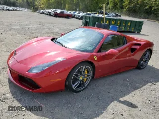 2019 Ferrari 488 z VIN ZFF80AMA4K0238692, wystawiony jako Copart lot #72172804 z przebiegiem Nie podano mil oraz Szkody całkowita. Historia ofert i sprzedaży dostępna na DreamBid. Obrazek 1.